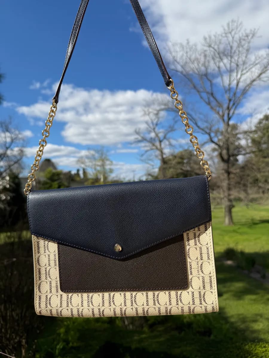 Bolso Carolina Herrera Monogram Chain — imagen 1
